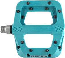 Halfords Race Face Chester Pedals, Turquoise | Extra 8% off for BC Members