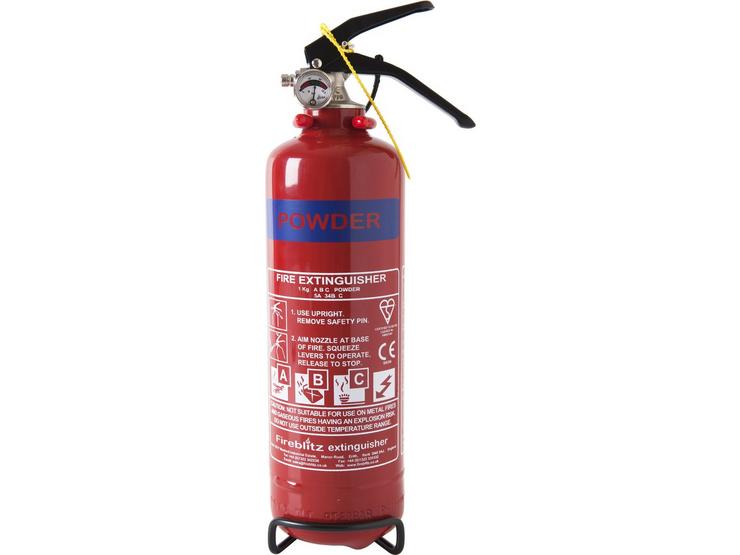 Fireblitz FBP1 1Kg ABC Dry Powder Fire Extinguisher