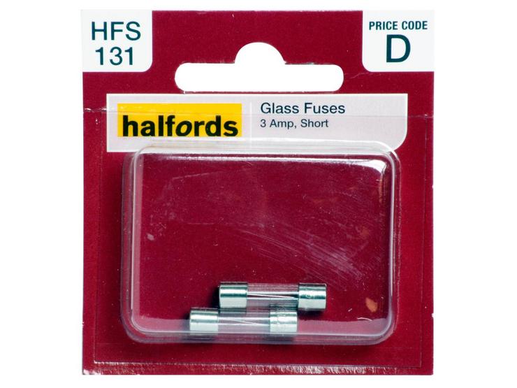 Halfords Radio Fuse 3 Amp (HFS131)