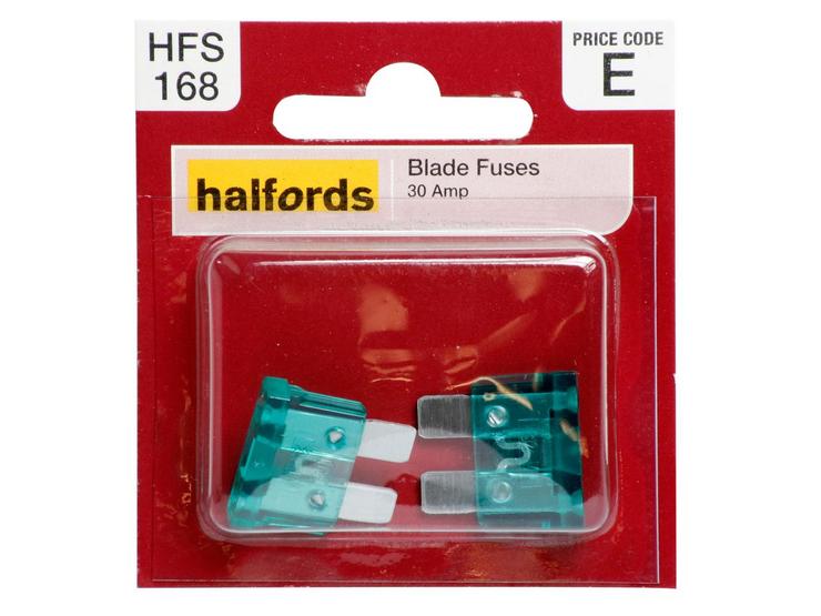 Halfords Blade Fuses 30 Amp (HFS168)