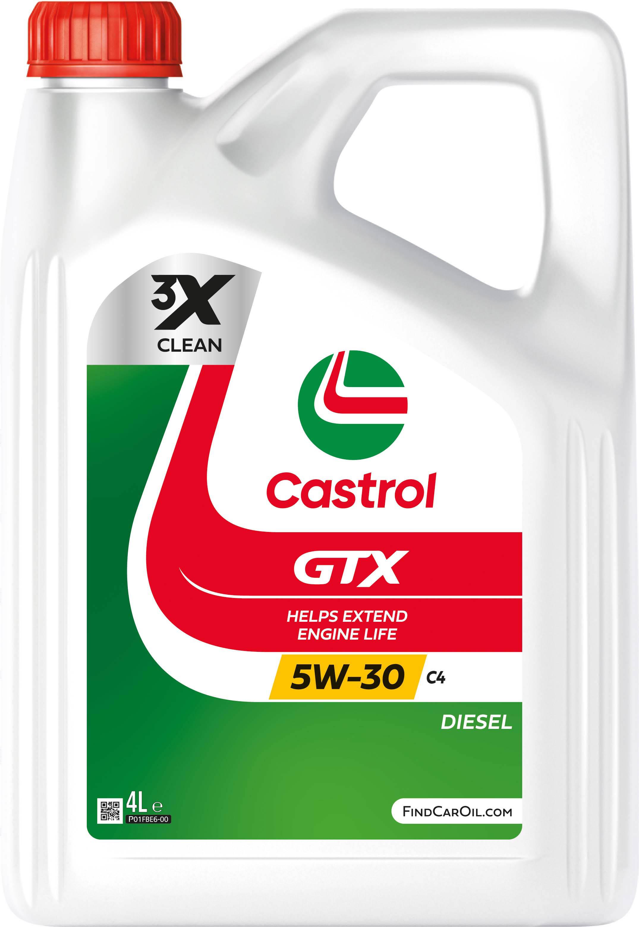 Castrol Gtx 5W-30 C4 Oil 4L