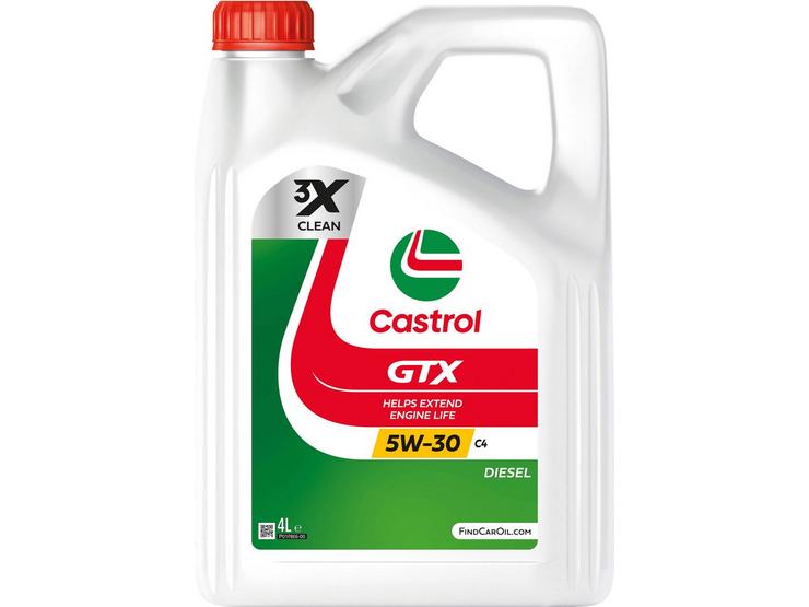 Castrol GTX 5W-30 C4 Oil 4L