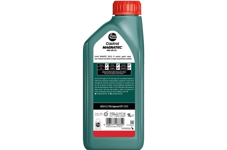 Castrol MAGNATEC Stop-Start 0W-30 C2 Oil 1L Castrol MAGNATEC Stop-Start 0W-30 C2 Oil 1L