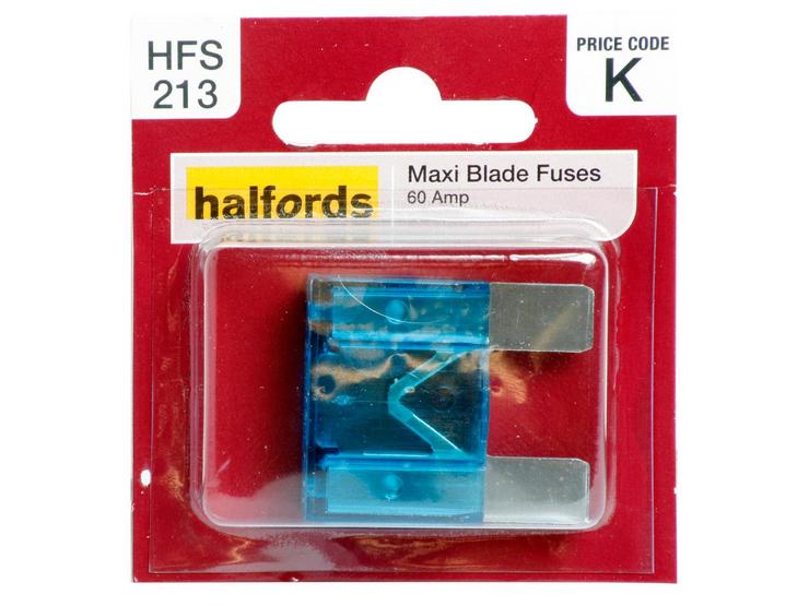Halfords Maxi Blade Fuses 60 Amp (HFS213)