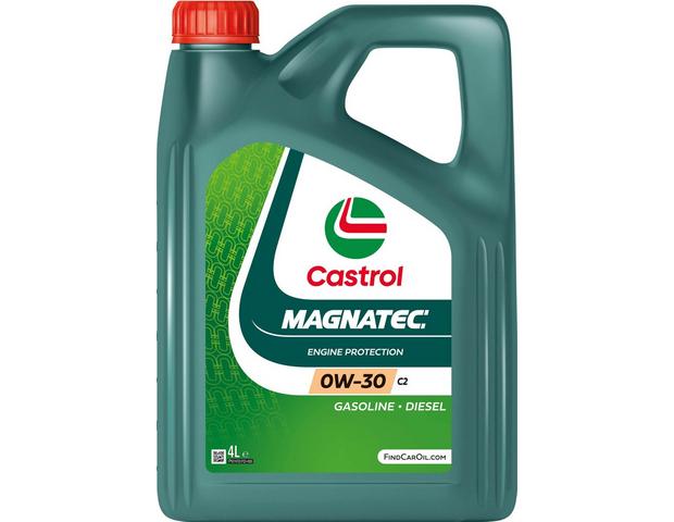 Castrol Magnatec 0W30 Stop-Start C2 Fully Synthetic Engine Oil 4 Litres -  Cox Motor Parts