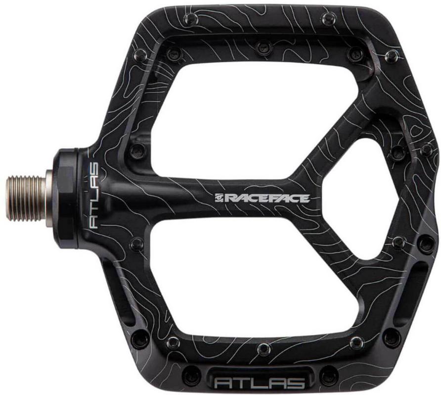 Halfords Race Face Atlas Pedals, Black | Extra 8% off for BC Members
