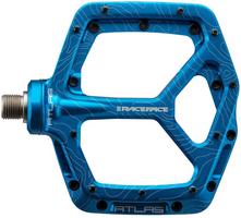 Halfords Race Face Atlas Pedals, Blue | Extra 8% off for BC Members