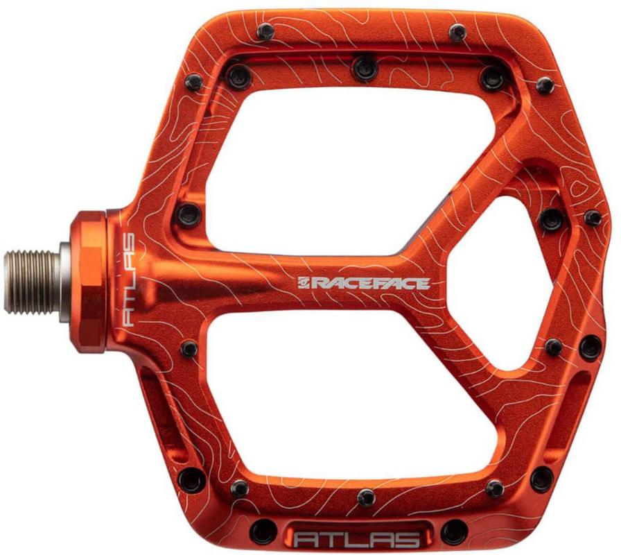 Halfords Race Face Atlas Pedals, Orange | Extra 8% off for BC Members