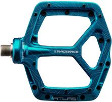 Halfords Race Face Atlas Pedals, Turquoise | Extra 8% off for BC Members