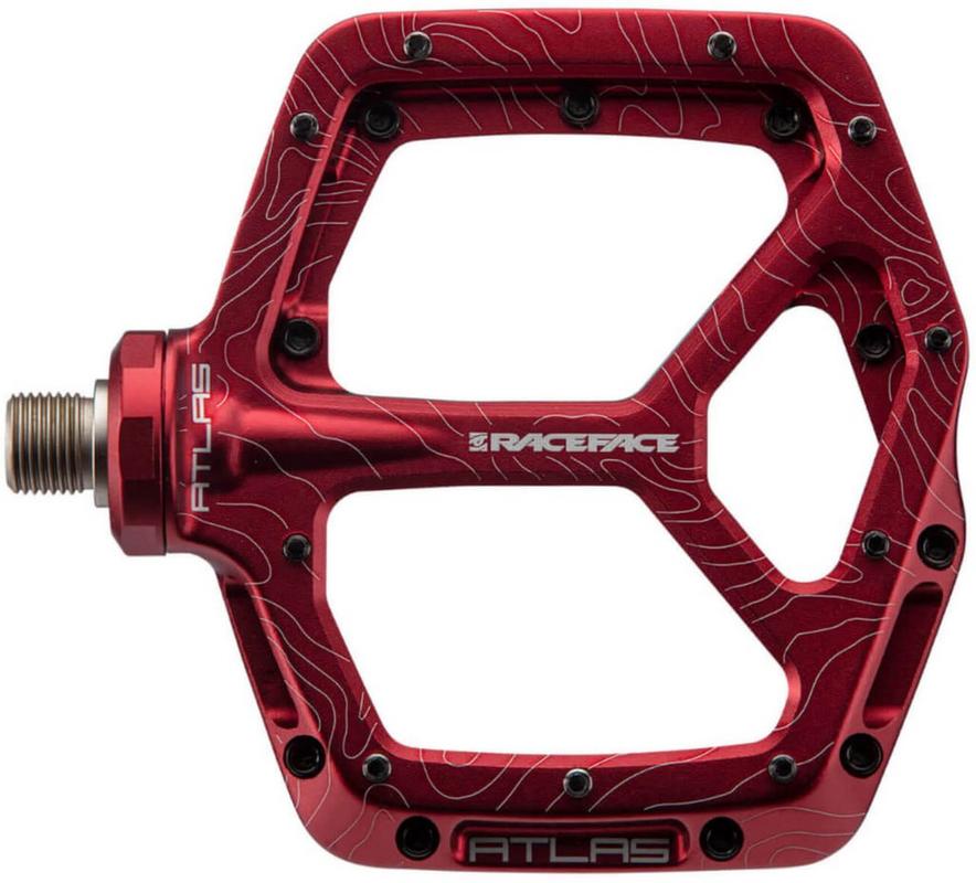 Halfords Race Face Atlas Pedals, Red | Extra 8% off for BC Members