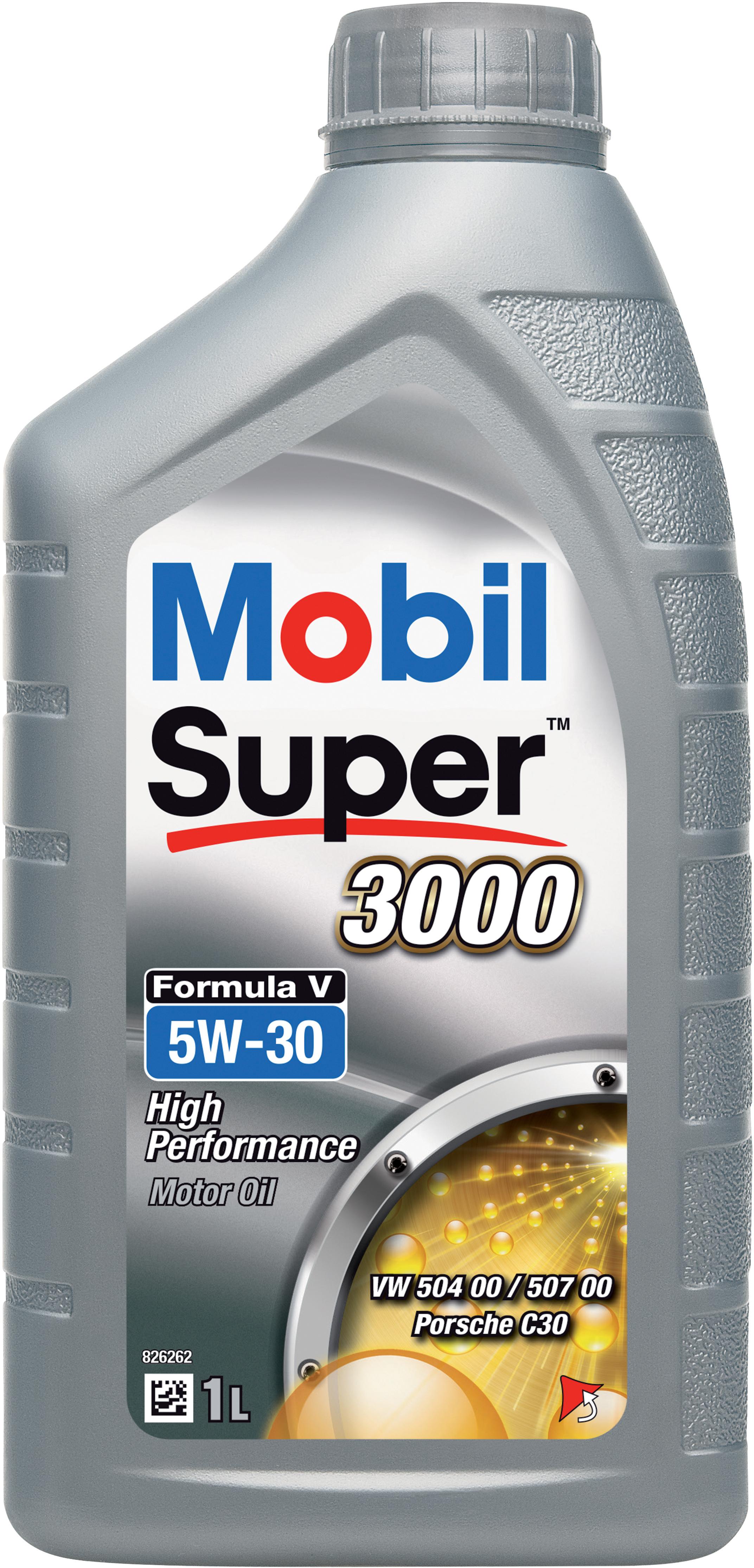 Mobil Super 3000 Formula V 5W-30 Oil 1L