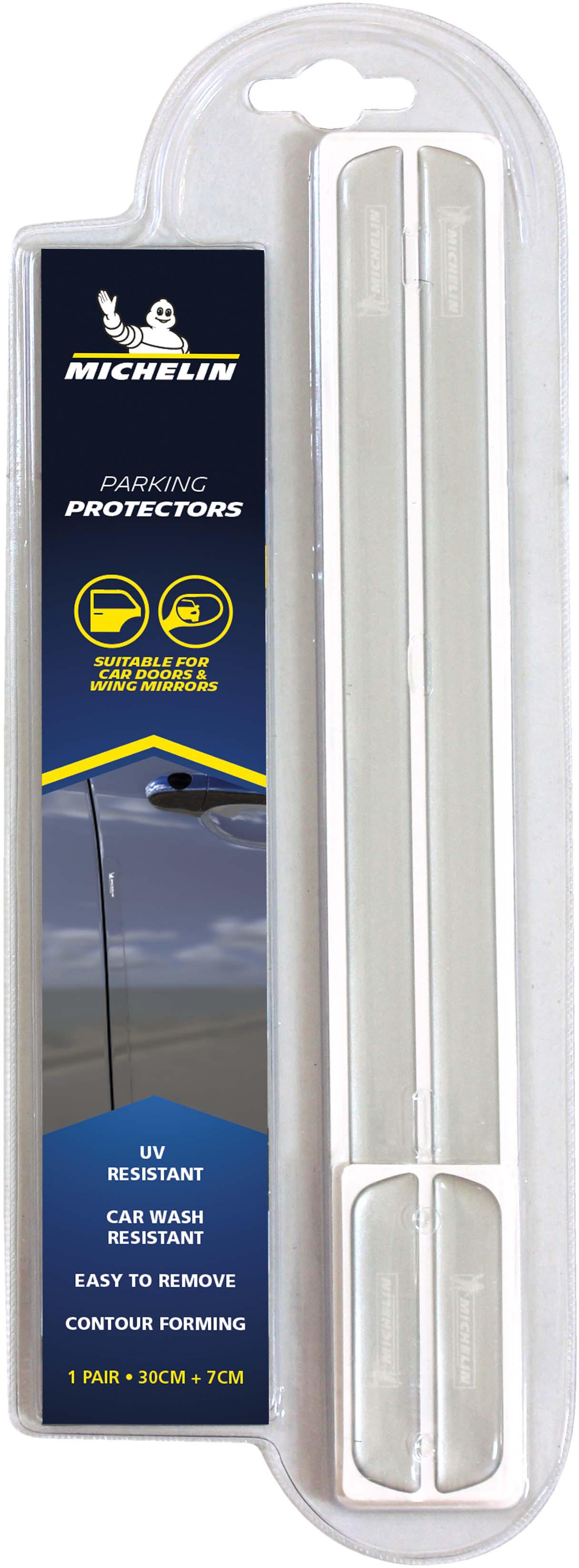 Michelin Parking Protectors Door and Wing Mirror Reflective Silver