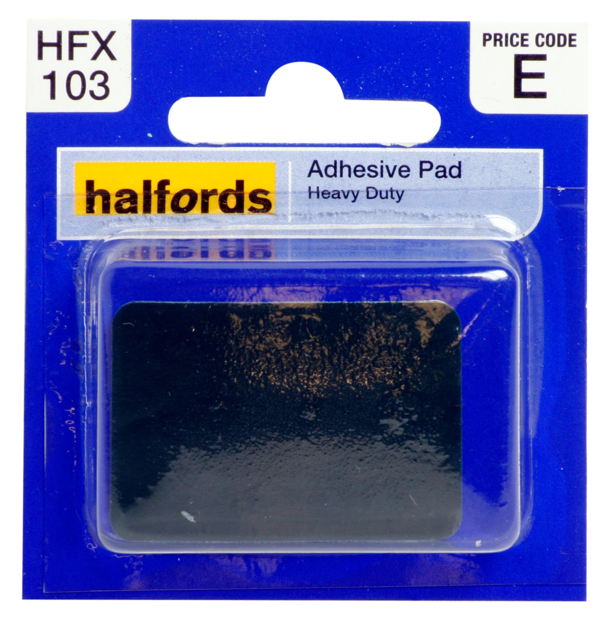 Halfords Heavy Duty Adhesive Pad (Hfx103)