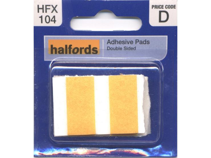 Halfords Adhesive Pads (HFX104)