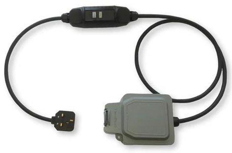 Wottz EV Portable (Granny) Charger Weatherproof Extension Lead 5m Wottz EV Portable (Granny) Charger Weatherproof Extension Lead 5m