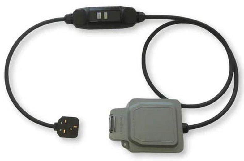 Wottz EV Portable (Granny) Charger Weatherproof Extension Lead Wottz EV Portable (Granny) Charger Weatherproof Extension Lead