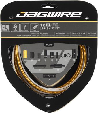 Jagwire 1x Elite Link Shift Cable Kit, Gold