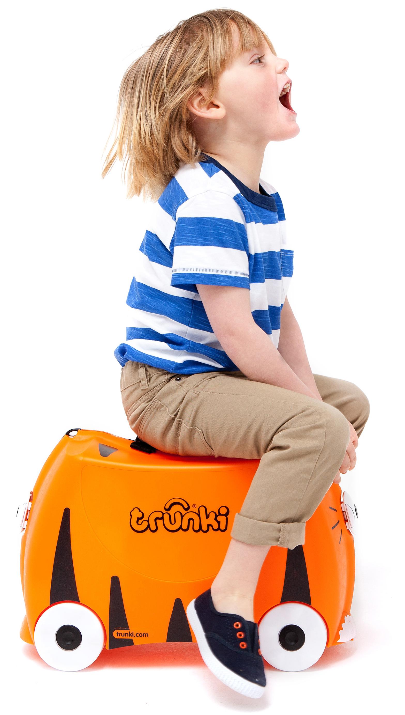 Trunki Tipu Tiger Ride on Suitcase