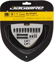 Halfords Jagwire 2X Sport Shift Cable Kit, Black | Extra 8% off for BC Members