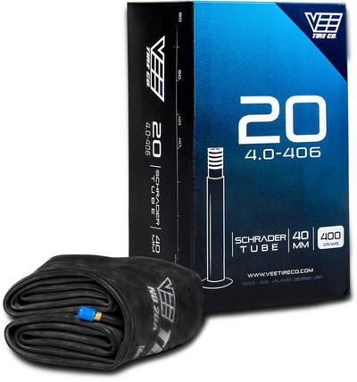 Vee Tire Co. 20x4.00" E-Bike Schrader Inner Tube Vee Tire Co. 20x4.00" E-Bike Schrader Inner Tube