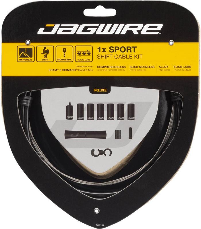 Halfords Jagwire 1x Sport Shift Cable Kit, Black | Extra 8% off for BC Members
