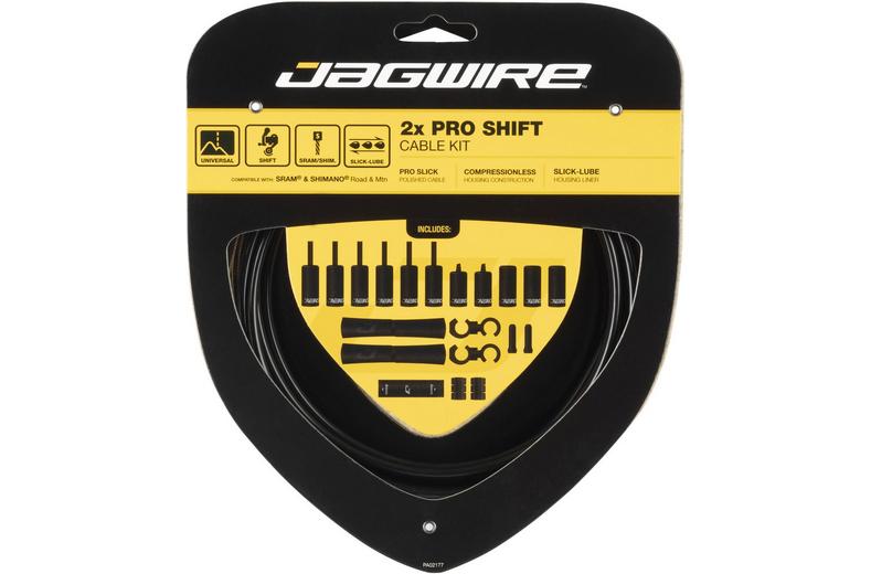 Jagwire 2x Pro Shift Cable Kit, Sid Blue Jagwire 2x Pro Shift Cable Kit, Sid Blue