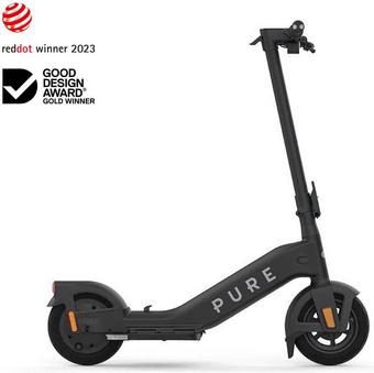 Pure Advance Electric Scooter, Matte Black