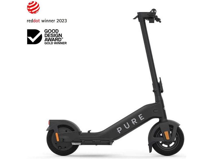 Pure Advance Matte Black Electric Scooter