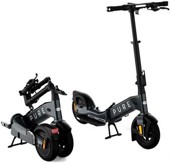 Pure Advance Flex Electric Scooter, Mercury Grey