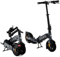 Halfords Pure Electric Pure Advance Flex Mercury Grey Electric Scooter | Extra 8% off for BC Members