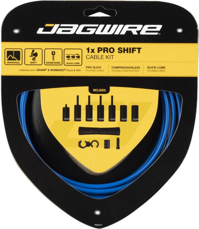 Halfords Jagwire 1X Pro Shift Cable Kit, Sid Blue | Extra 8% off for BC Members