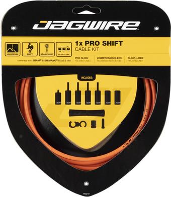 Jagwire 1x Pro Shift Cable Kit, Orange