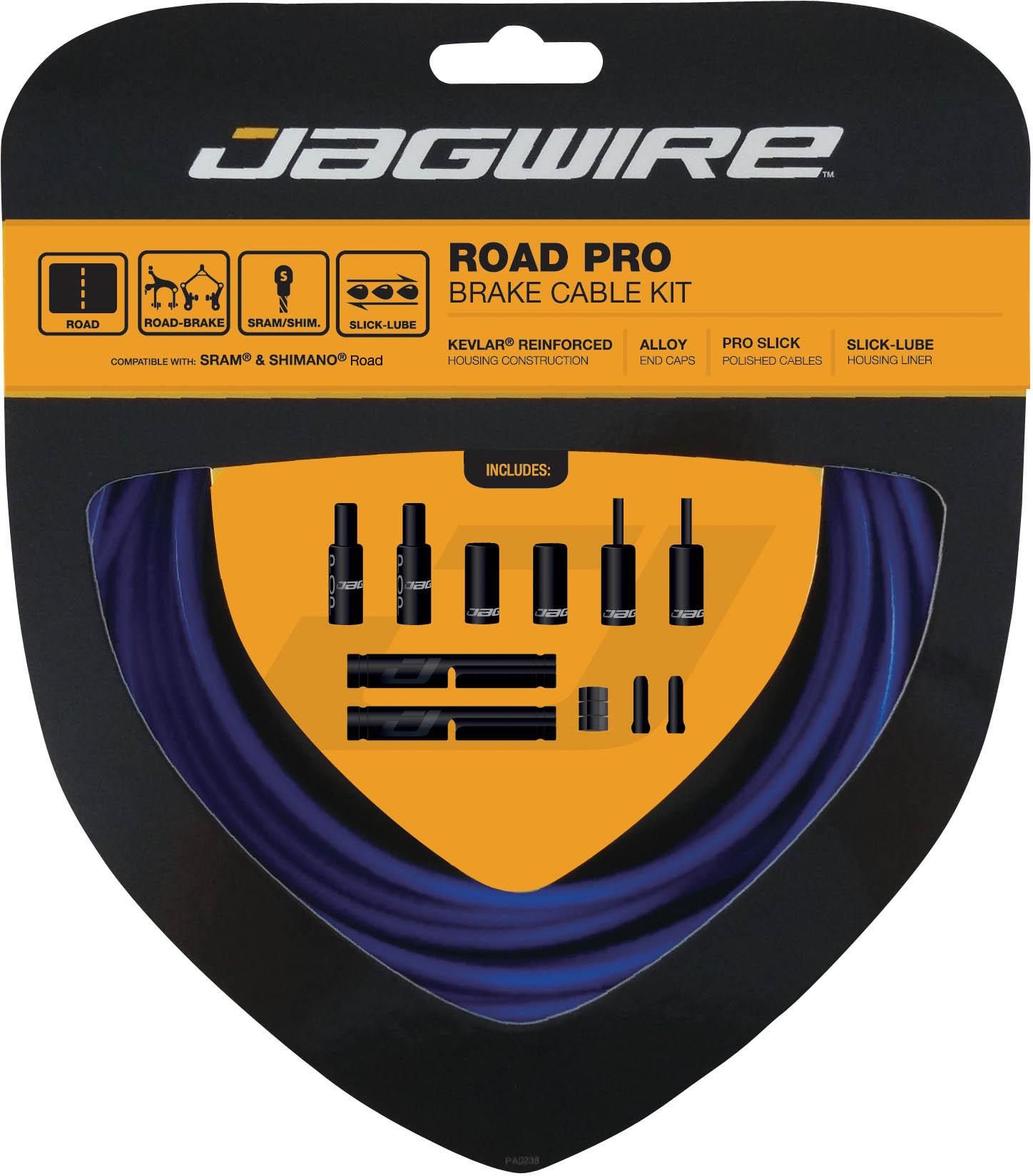 Halfords Jagwire Road Pro Brake Cable Kit, Sid Blue | Pricematch, Extra 8% off for BC Members, Free Bike Health Check, Cycle2Work Scheme & 0% APR Finance.