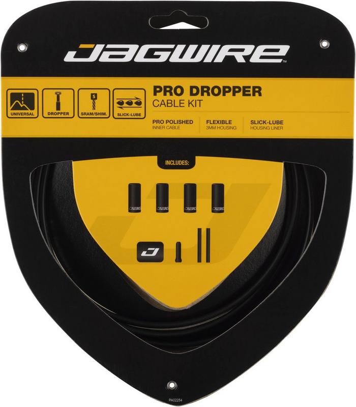 Halfords Jagwire Pro Dropper Seatpost Kit, Black | Extra 8% off for BC Members