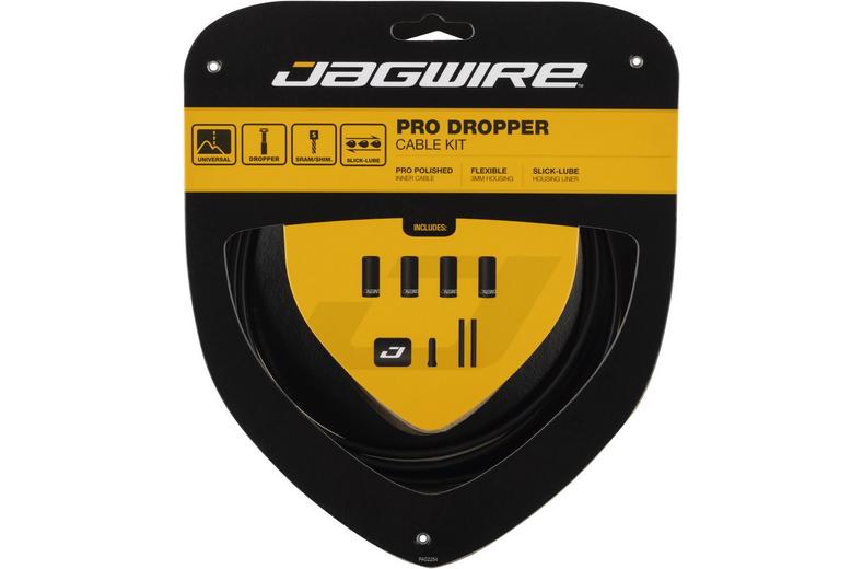 Jagwire Pro Dropper Seatpost Kit, Black Jagwire Pro Dropper Seatpost Kit, Black