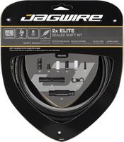 Halfords Jagwire 2X Elite Sealed Shift Kit, Stealth Black | Extra 8% off for BC Members