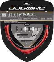 Halfords Jagwire 1X Elite Sealed Shift Kit, Red | Extra 8% off for BC Members