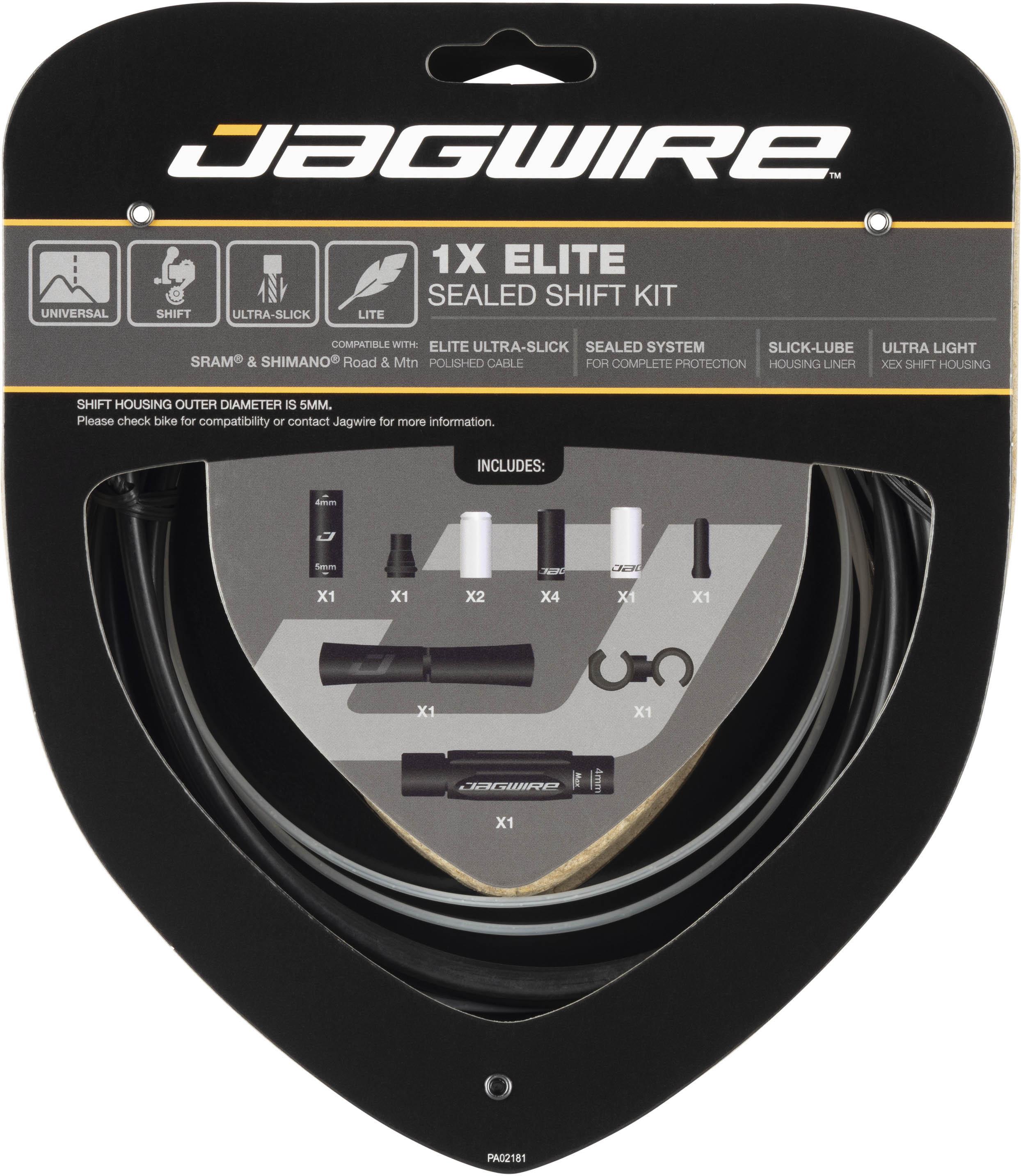 Jagwire 1x Elite Sealed Shift Kit, Red