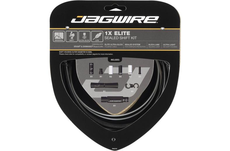 Jagwire 1x Elite Sealed Shift Kit, Red Jagwire 1x Elite Sealed Shift Kit, Red