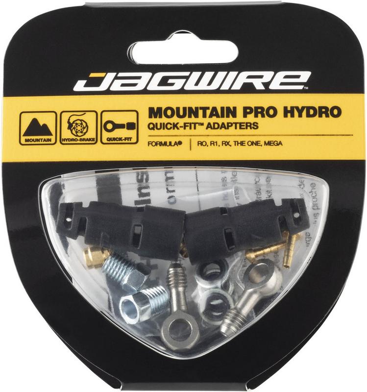 Halfords Jagwire Pro Hydraulic Hose Quick-Fit Adapters, Formula - Hfa502 | Extra 8% off for BC Members