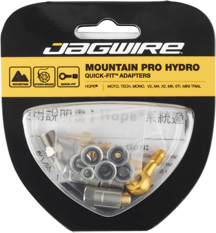 Halfords Jagwire Pro Hydraulic Hose Quick-Fit Adapters, Hope - Hfa701 | Extra 8% off for BC Members