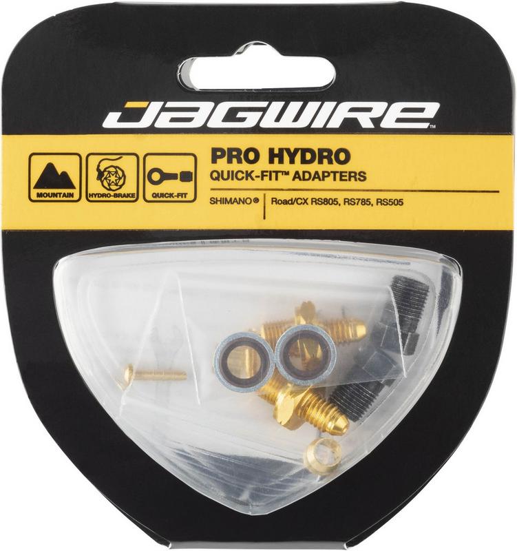 Halfords Jagwire Pro Hydraulic Hose Quick-Fit Adapters, Shimano - HFA311 | Extra 8% off for BC Members