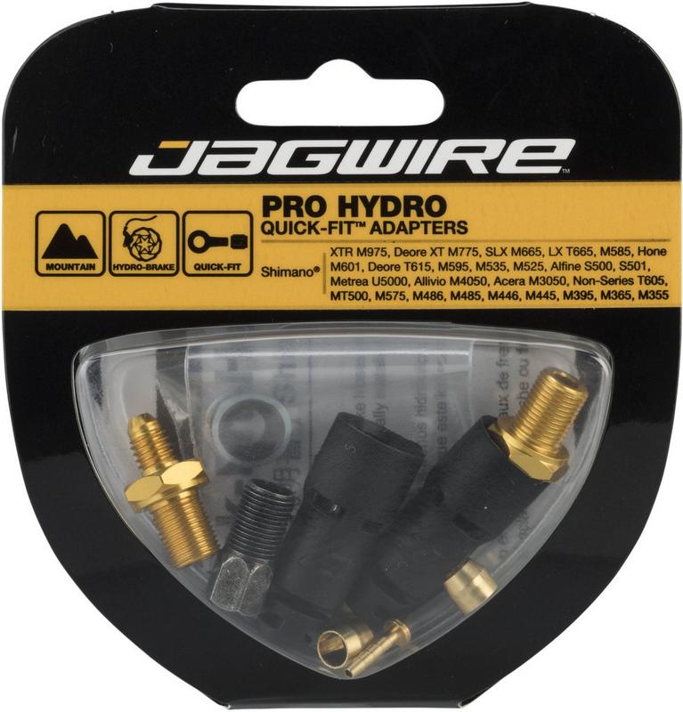 Halfords Jagwire Pro Hydraulic Hose Quick-Fit Adapters, Shimano - Hfa312 | Extra 8% off for BC Members