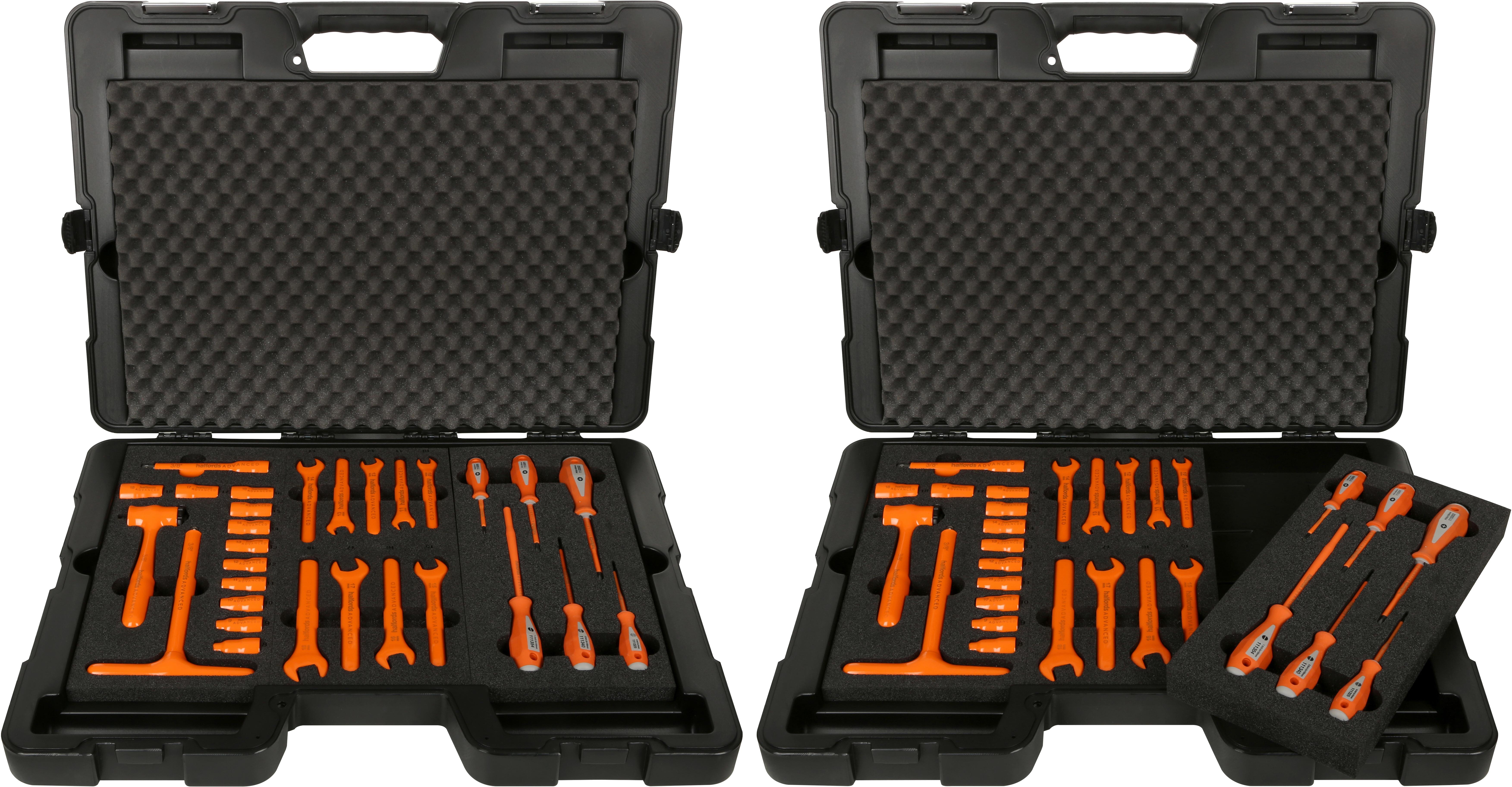 Halfords Advanced EV 1000V Insulated 14 Piece 3/8" Socket Set