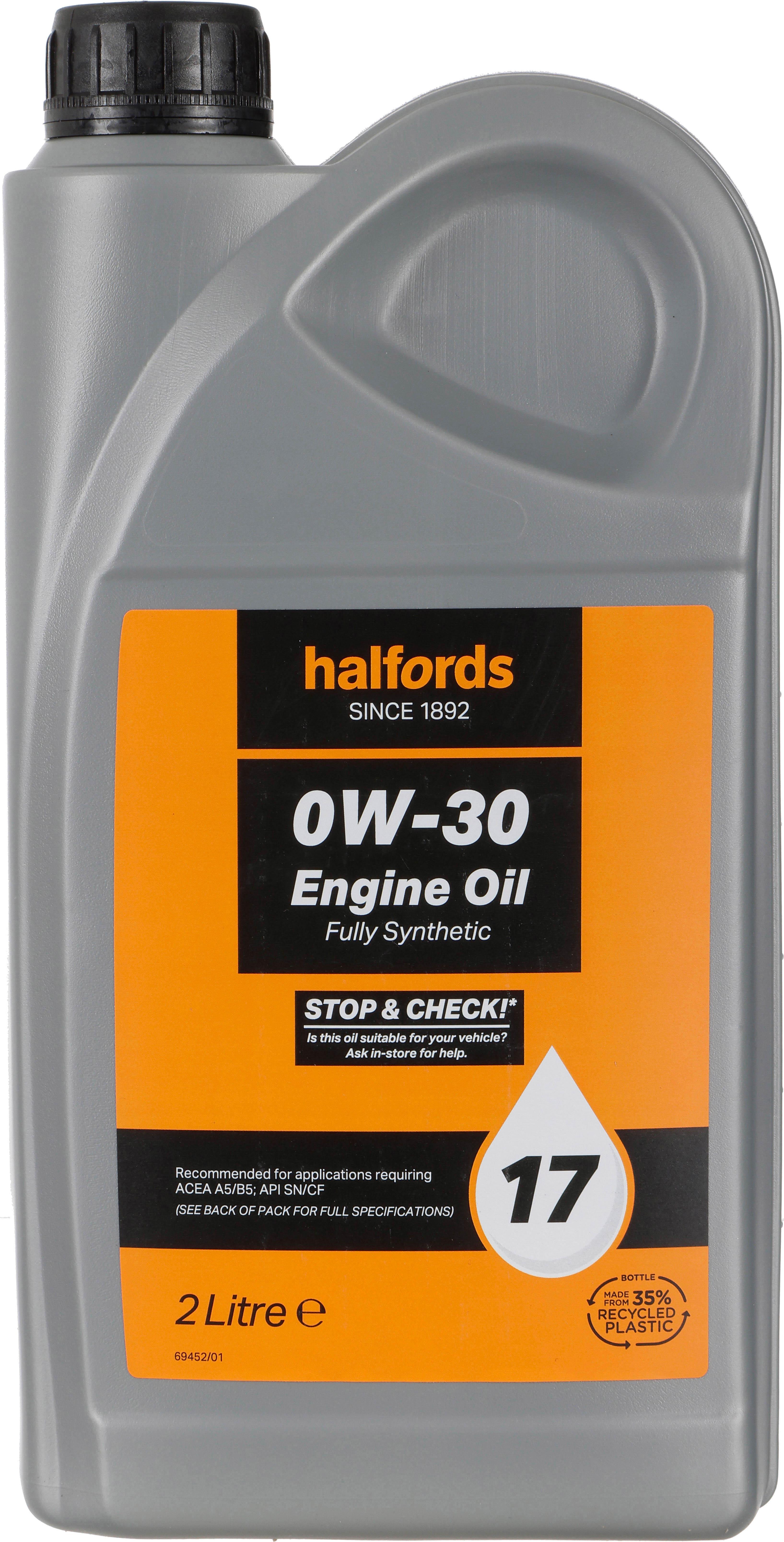 Halfords 0W30 N17 2L