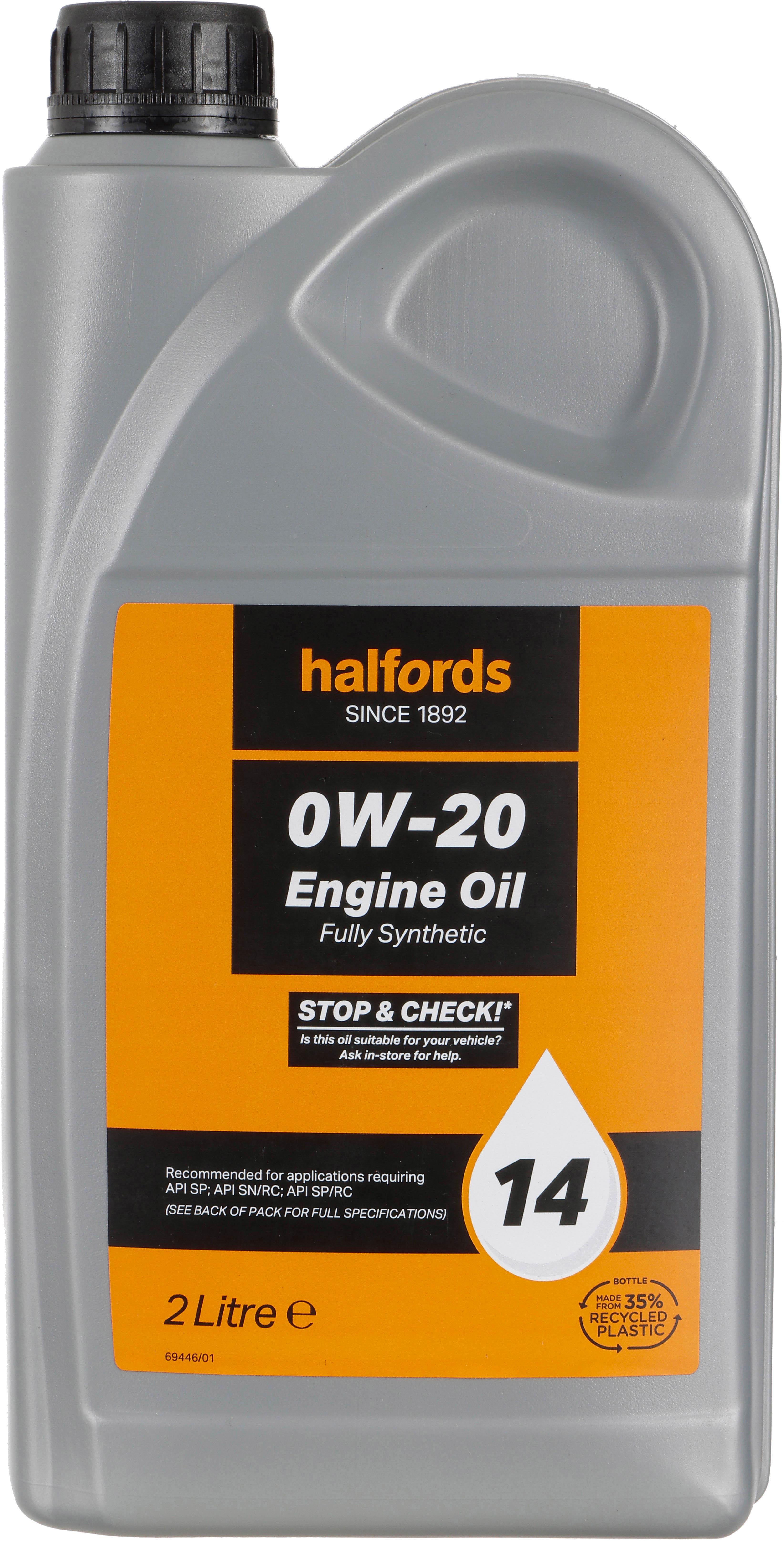Halfords 0W20 N14 2L