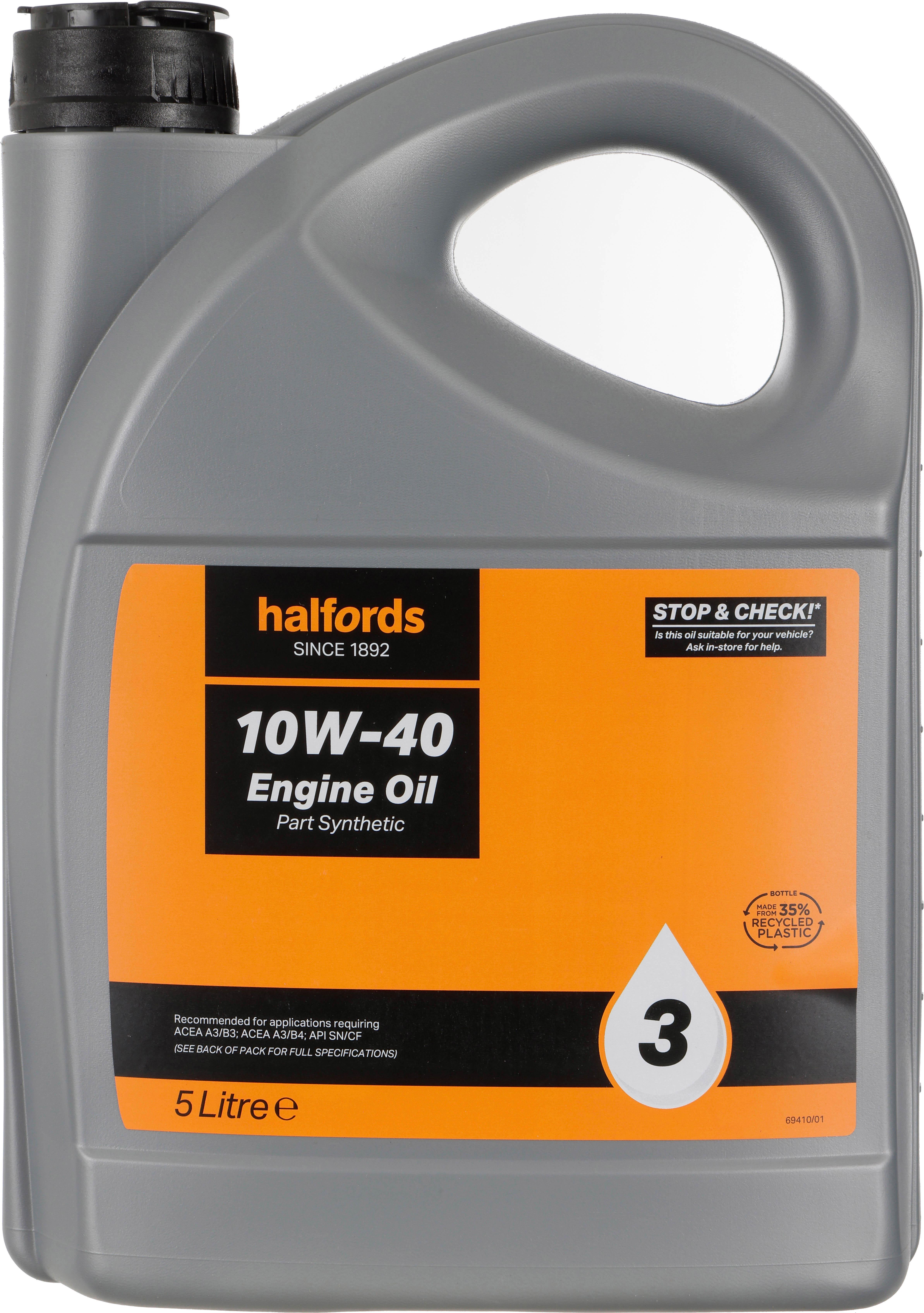 Halfords 10W40 N3 5L