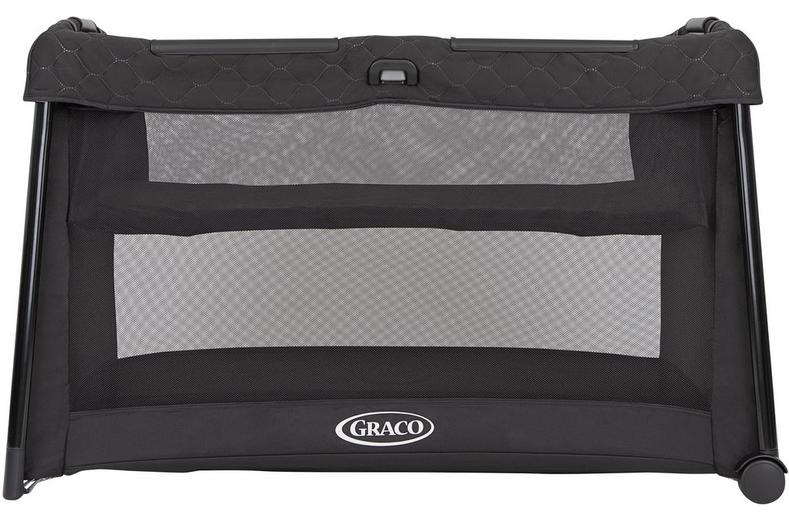 FoldLite LX Travel Cot with Bassinet – Midnight FoldLite LX Travel Cot with Bassinet – Midnight