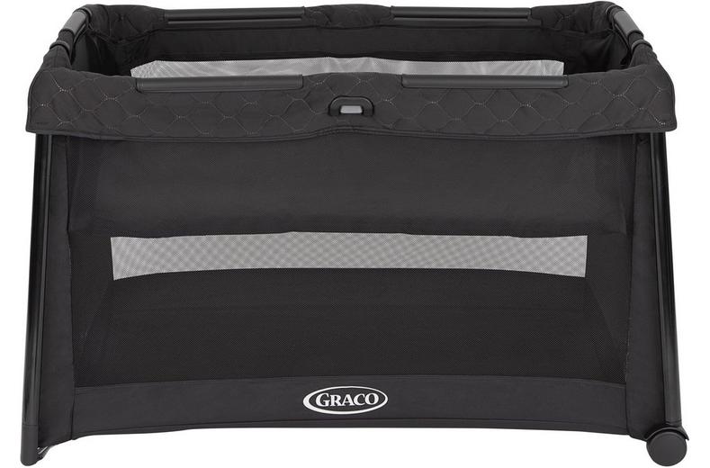 FoldLite LX Travel Cot with Bassinet – Midnight FoldLite LX Travel Cot with Bassinet – Midnight
