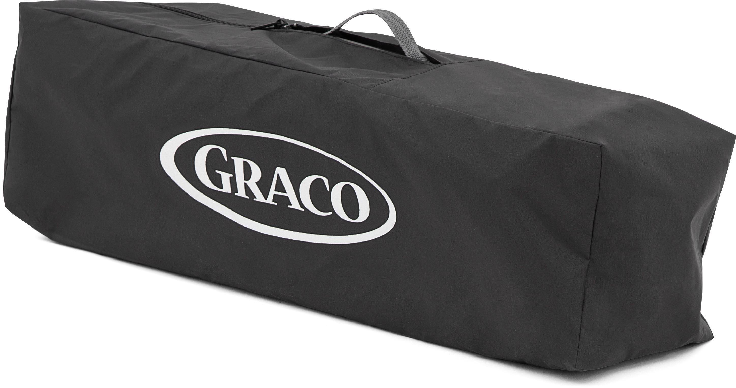 FoldLite LX Travel Cot with Bassinet – Midnight